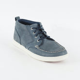 Mens Timberland EK Newmarket Chukka 6436A Dark Blue Leather Lace Up Casual Boots